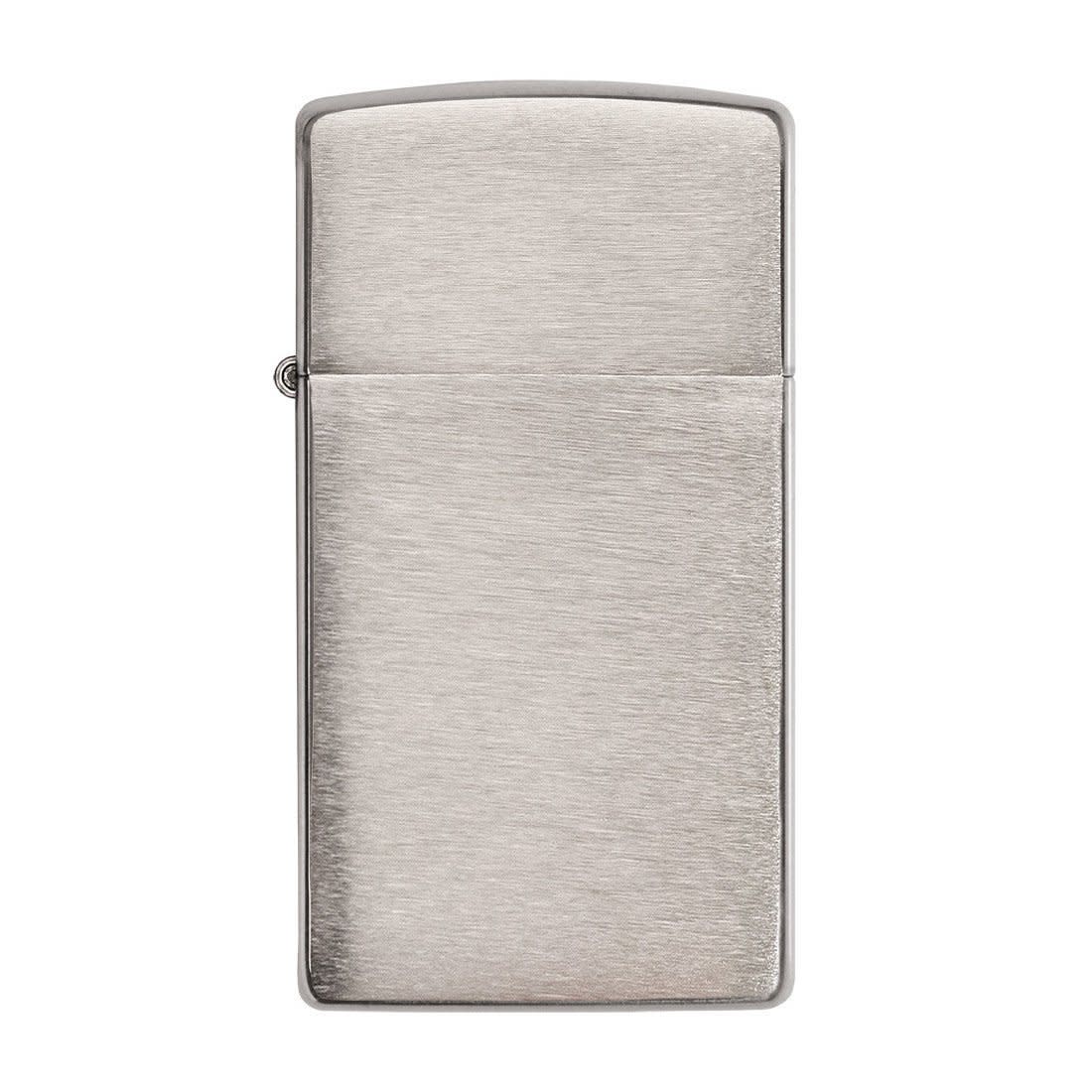 Slim® Brushed Chrome Windproof Lighter – Zippo USA