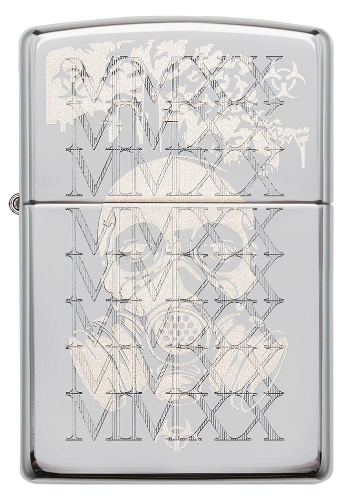Mask 2020 Design High Polish Chrome Windproof Lighter – Zippo USA