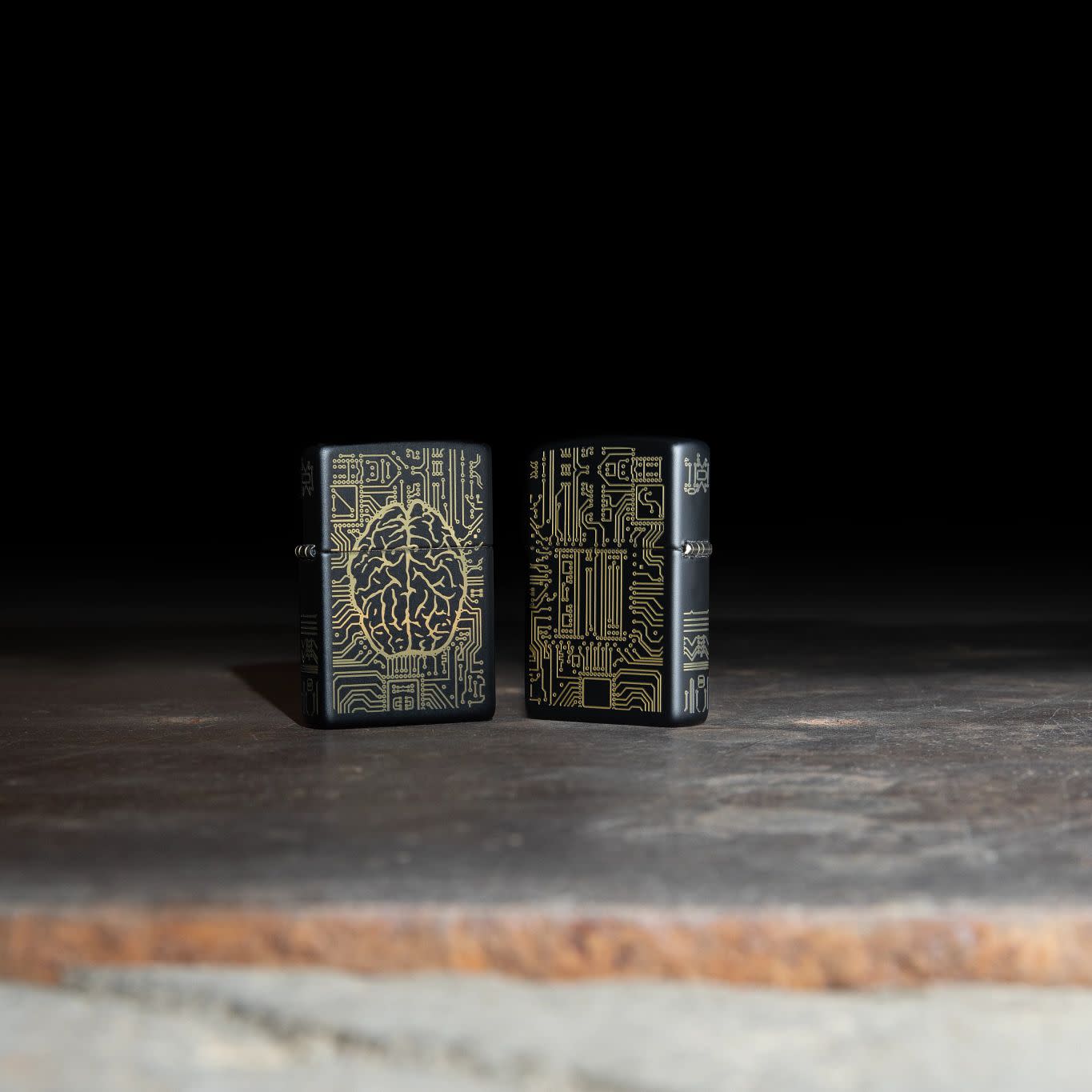 Artificial Intelligence Black Matte Windproof Lighter – Zippo USA