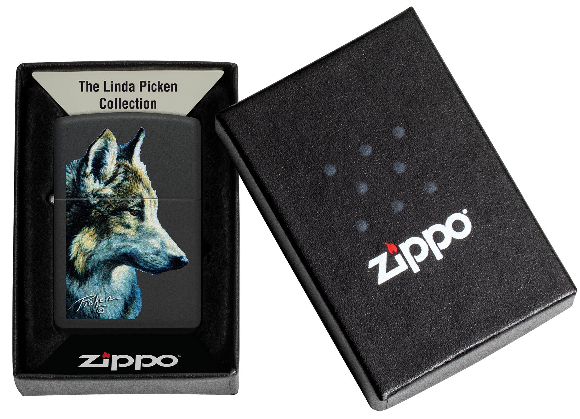 Rare Retired 2008 Linda discount Pickens Black Lab Zippo Lighter