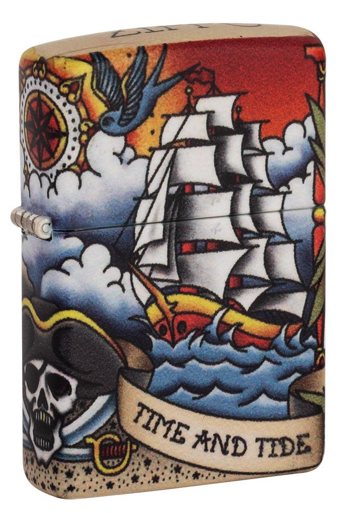 Nautical Tattoo Design 540 Color Windproof Lighter – Zippo USA