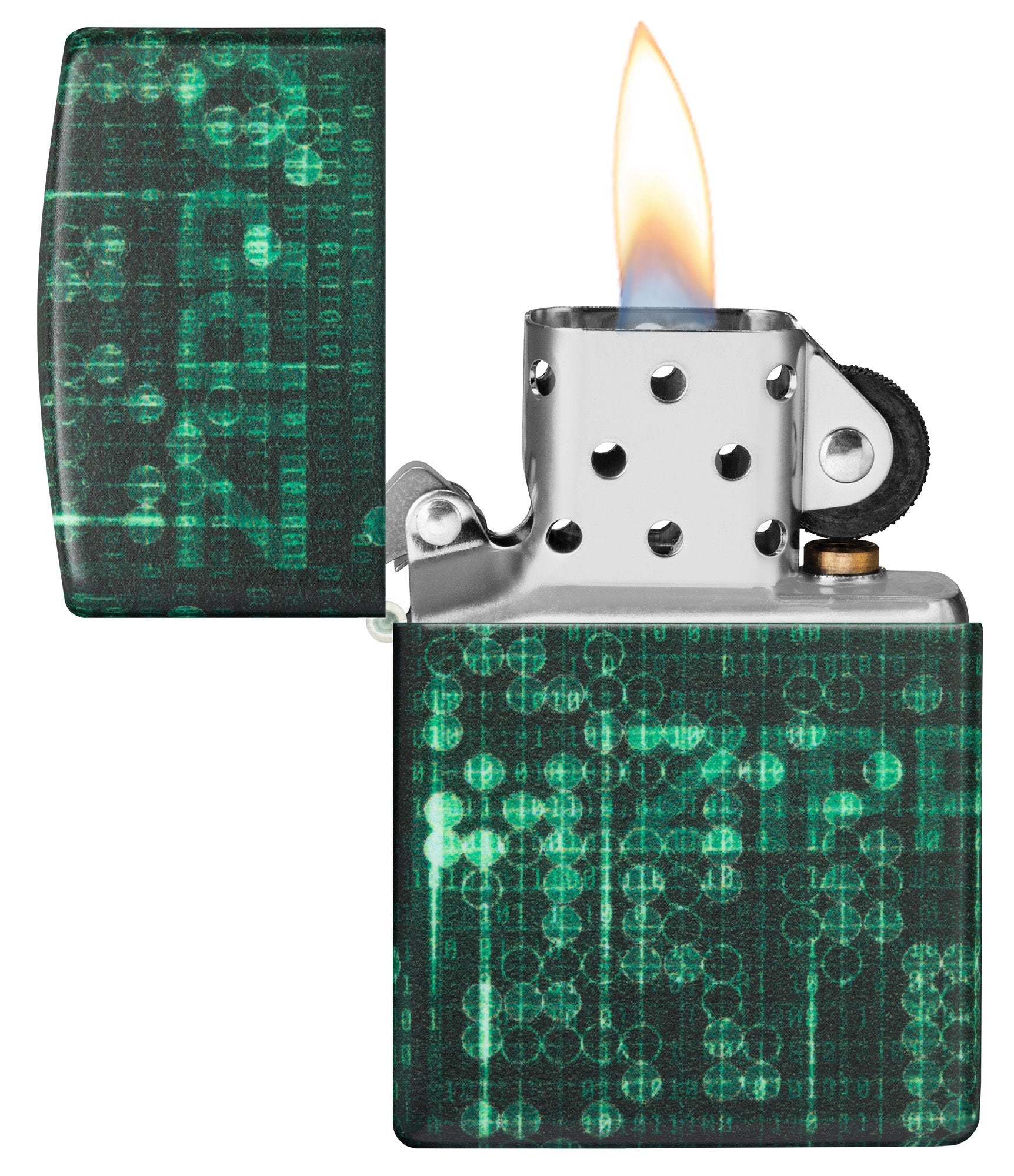 Zippo Glow In the Dark 540 Color Pattern Design Windproof Lighter 