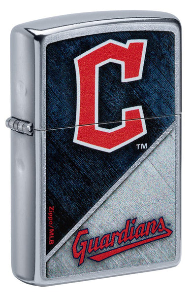 MLB® Cleveland Guardians™ Street Chrome™ Windproof Lighter