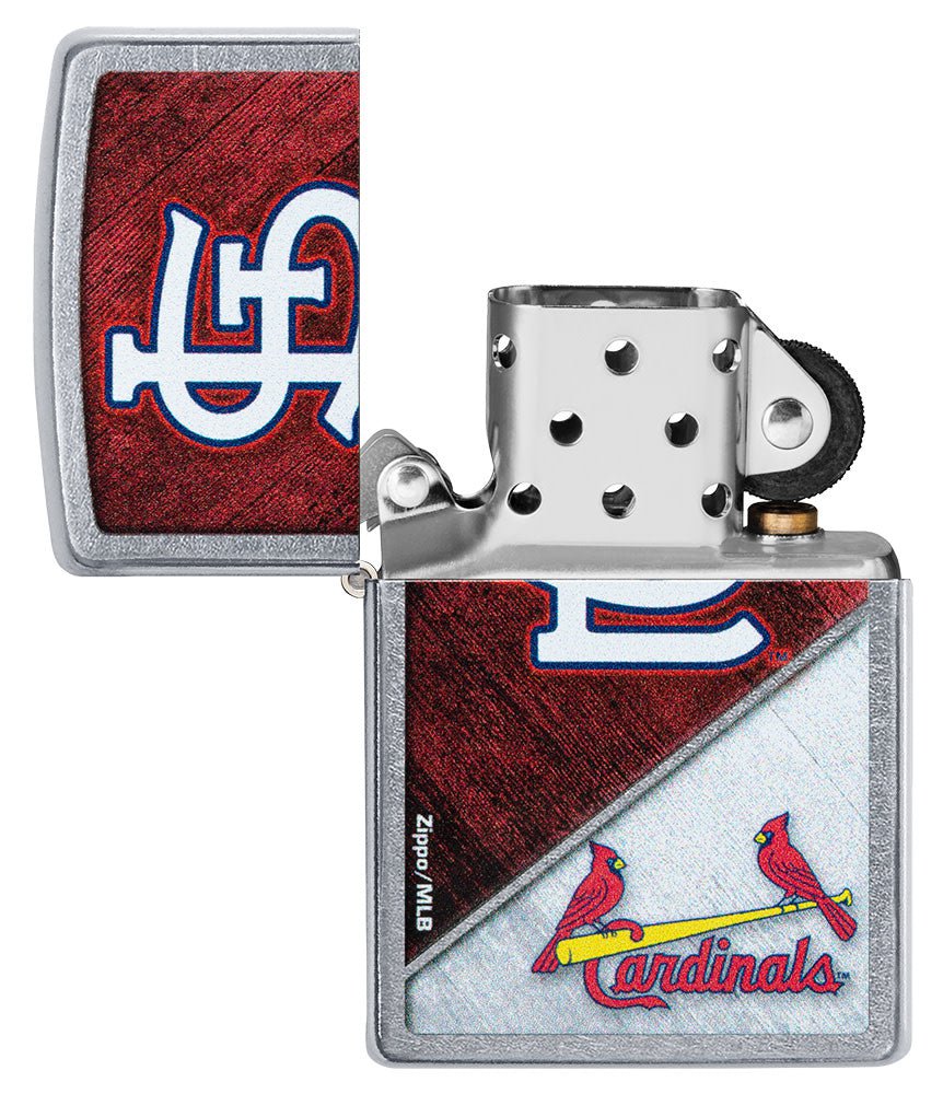MLB® St. Louis Cardinals™ Street Chrome™ Windproof Lighter