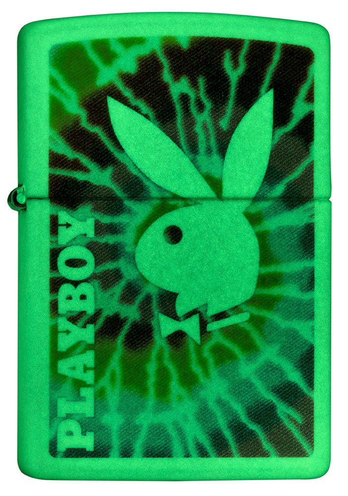 Zippo Playboy Tie-Dye Glow In the Dark Windproof Lighter