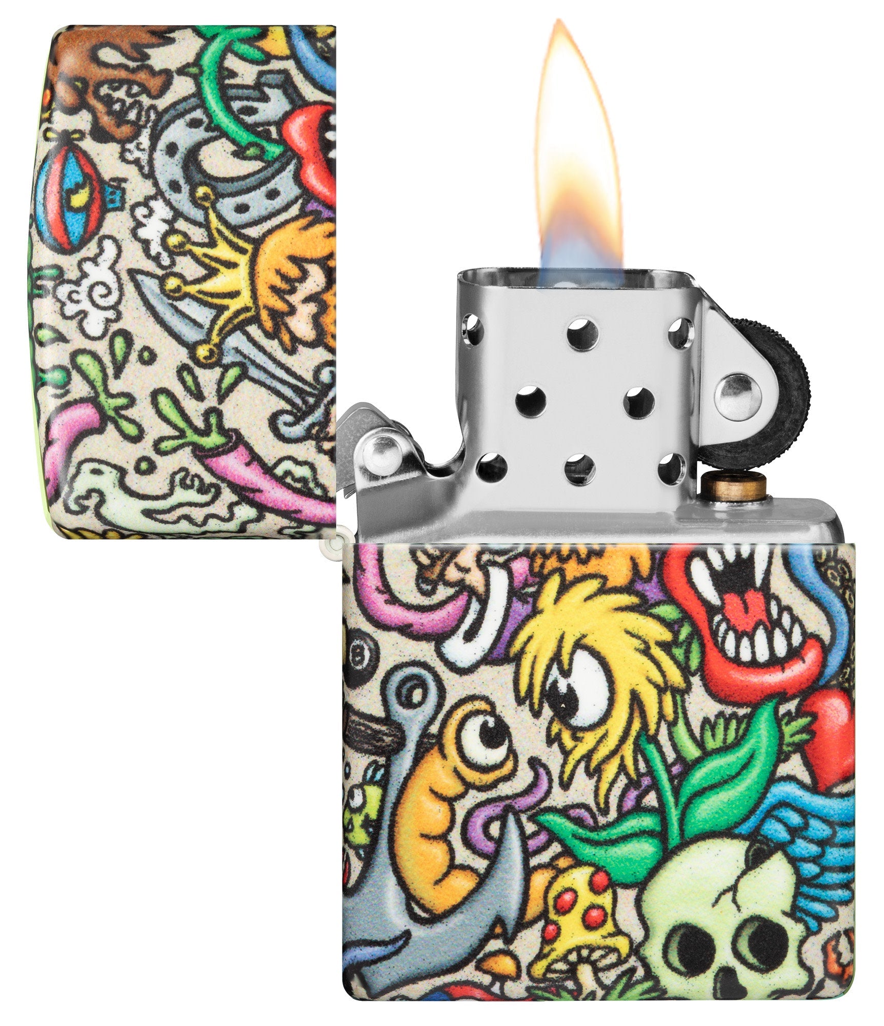 Zippo Crazy Collage 540 Color Windproof Lighter – Zippo USA