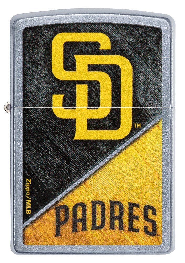 MLB® San Diego Padres™ Street Chrome™ Windproof Lighter