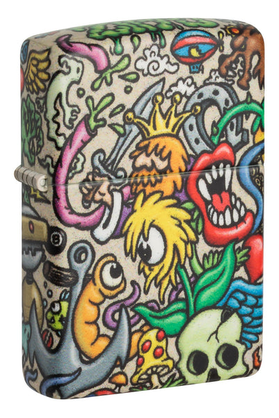 Zippo Crazy Collage 540 Color Windproof Lighter | Zippo USA