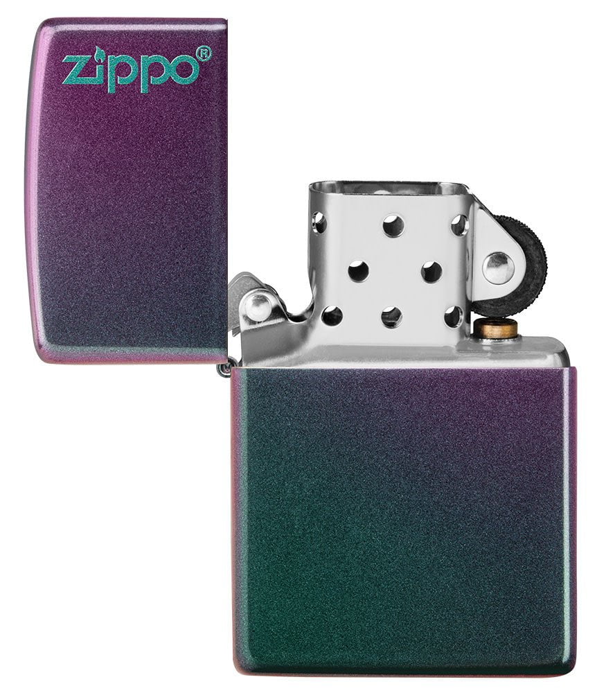 Classic Iridescent Zippo Logo Windproof Lighter – Zippo USA