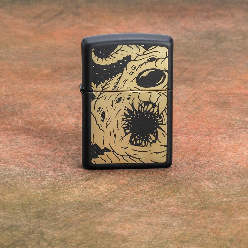 Black Matte Apocalypse Monster Design – Zippo USA